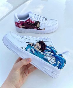 Tanjiro n Nezuko Custom Air Force 1