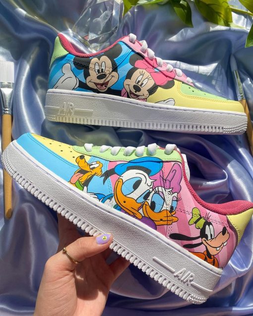 Disney Cartoon Characters Custom Air Force 1