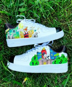 Donald Duck Cartoon Custom Air Force 1