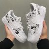 Dragonball Black White Custom Air Force 1