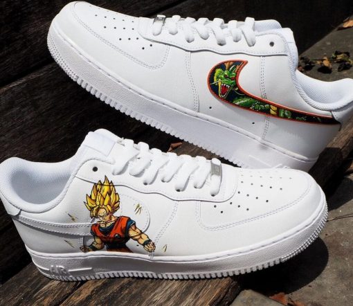 Dragon Ball Swoosh Custom Air Force 1