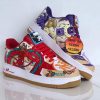 Dragonball Red Purple Custom Air Force 1