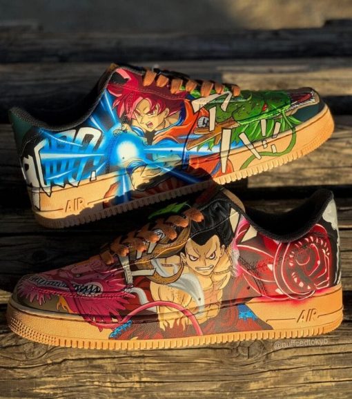 Dragon Ball X One Piece Air Force 1