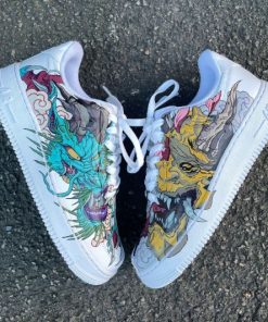 Dragon Chinese Mask Custom Air Force 1