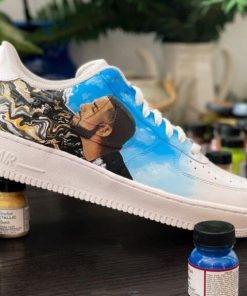 Rapper Drake Custom Air Force 1