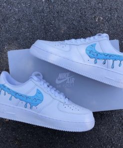 Dripping Cartoon Style Custom Air Force 1