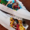 Luffy One Piece Custom Air Force 1