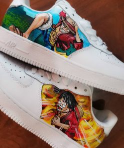 Luffy One Piece Custom Air Force 1