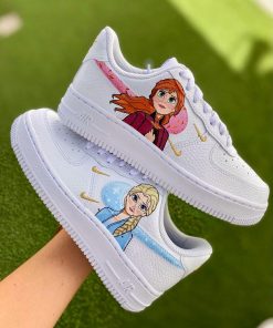 Elsa X Anna Custom Air Force 1