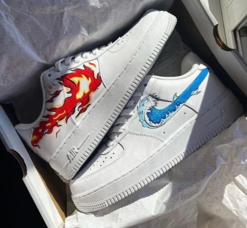 Fire And Water Custom Air Force 1