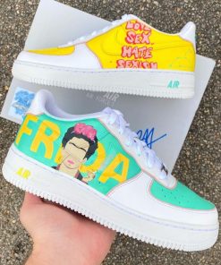 Frida Florence Given Custom Air Force 1