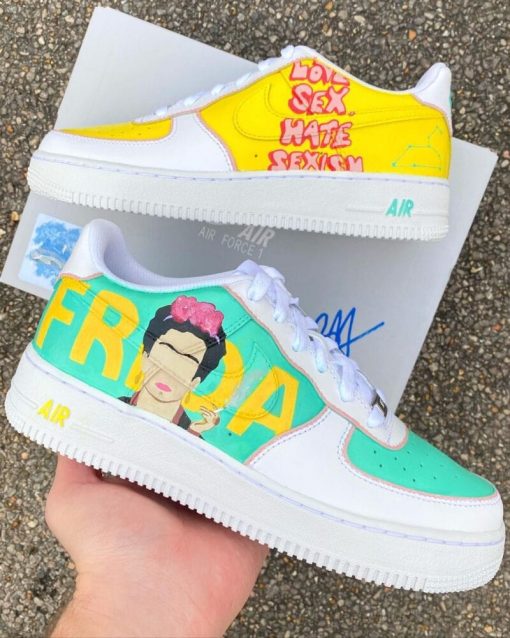 Frida Florence Given Custom Air Force 1