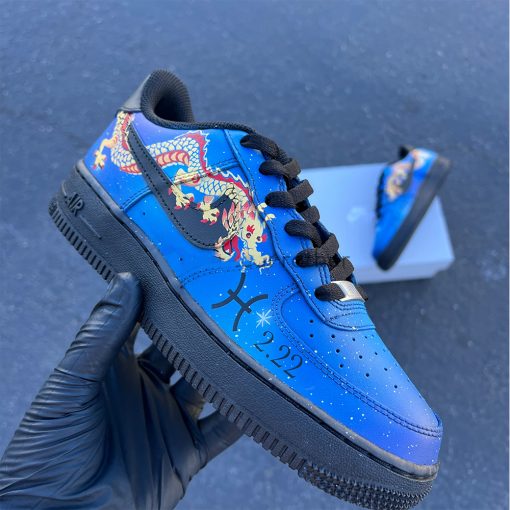 Galaxy Horoscope Pisces Custom Air Force 1