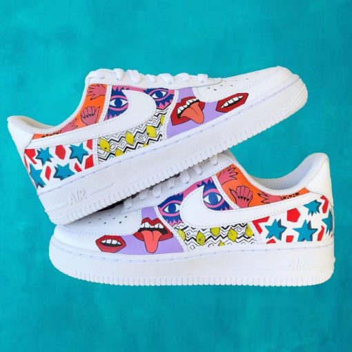 Girly Patterns Custom Air Force 1