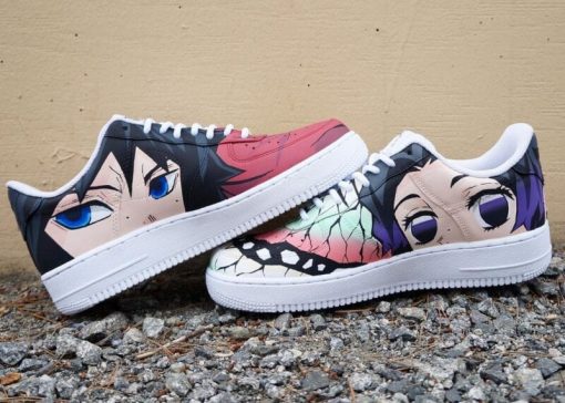 Giyuu X Shinobu Custom Air Force 1