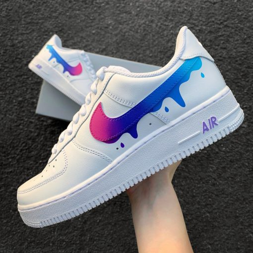 Gradient Color Drops Custom Air Force 1