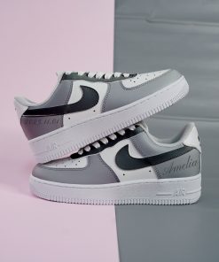 Grey Color Custom Air Force 1