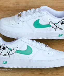 Grogu Baby Yoda Custom Air Force 1