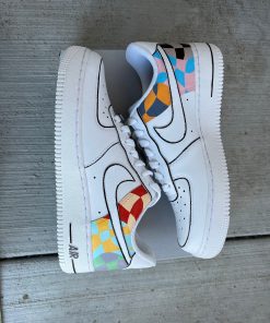 Color Design Abstract Custom Air Force 1