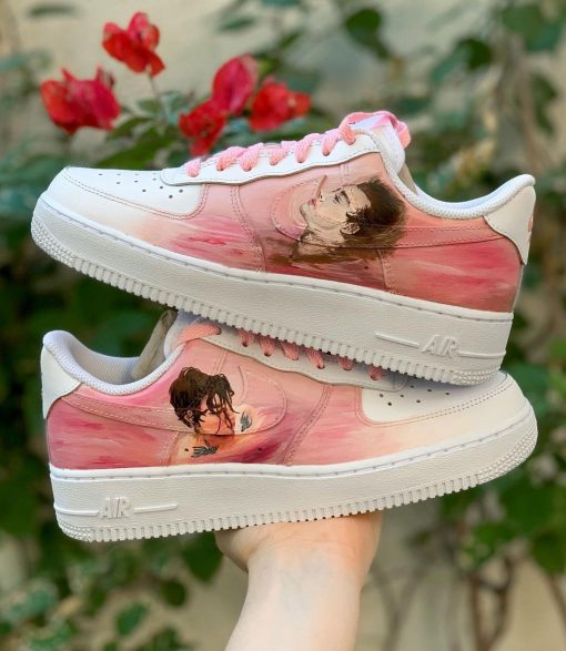 Harry Styles Portrait Custom Air Force 1