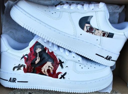 Itachi Akatsuki Naruto Custom Air Force 1