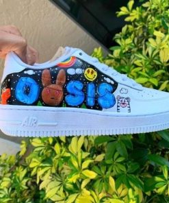 J-Balvin Bad Bunny Custom Air Force 1