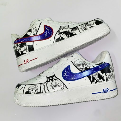 Satoru Gojo Custom Air Force 1, Jujutsu Kaisen Satoru Gojo Air Force 1