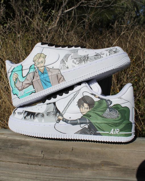 Jujutsu Kaisen X Attack On Titan Custom Air Force 1