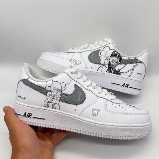 Kaws Hand Painted Custom Air Force 1