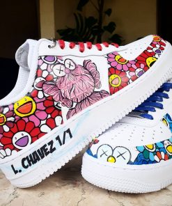 Kaws X Murakami Custom Air Force 1