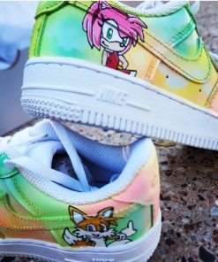 Sonic Hedgehog Characters Custom Air Force 1