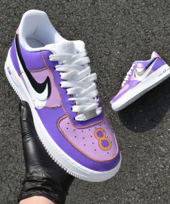 Kobe Bryant No8 Custom Air Force 1