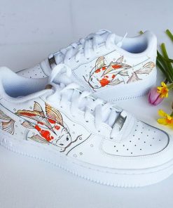 Koi Fish Red Custom Air Force 1