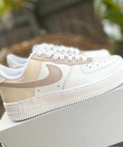 Mocha Beige Custom Air Force 1