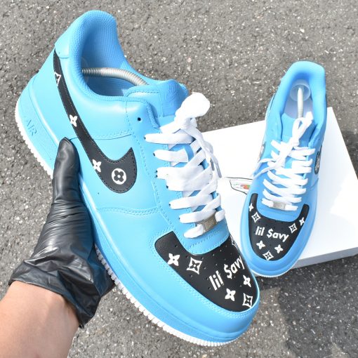 Louis Vuitton Theme Custom Air Force 1