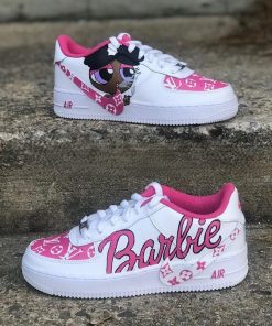 LV Barbie Custom Air Force 1