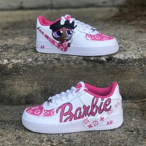 LV Barbie Custom Air Force 1