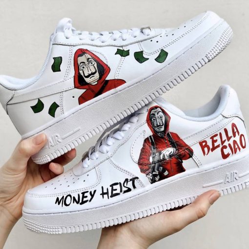 Money Heist Custom Air Force 1