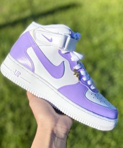 Lavender Light Purple Custom Air Force 1