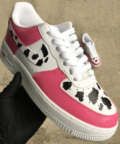 Leopard Print Pink Custom Air Force 1