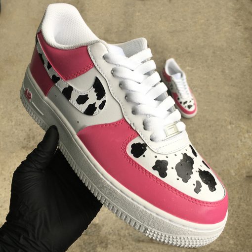 Leopard Print Pink Custom Air Force 1