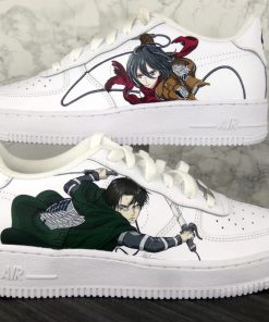 Levi Vs Mikasa Custom Air Force 1