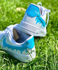 Blue Back Tab Custom Air Force 1