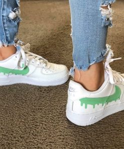 Light Mint Green Custom Air Force 1