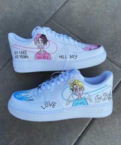 Lil Peep Custom Air Force 1