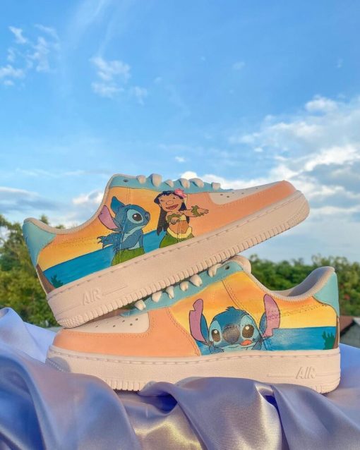 Lilo Stitch Hawaii Custom Air Force 1