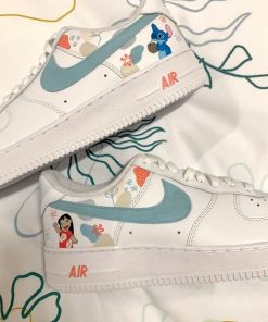 Lilo Vs Stitch Custom Air Force 1