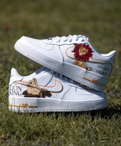 Lion King Disney Custom Air Force 1