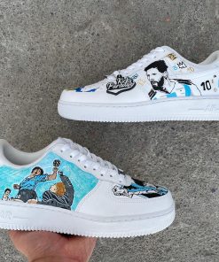 Messi X Maradona Custom Air Force 1