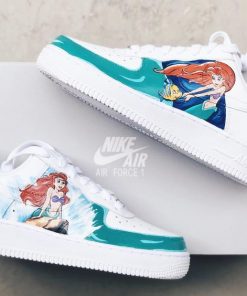 Little Mermaid Ariel Custom Air Force 1